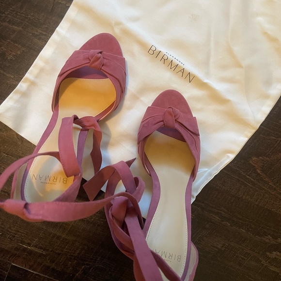 Alexandre Birman BRAND NEW dusty rose suede heels! - Picture 2 of 10
